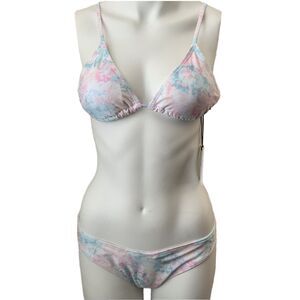 Onia Swim Suit Tie Dye Two Piece Beach Pool M